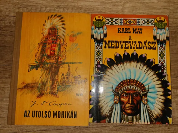 2 klaszikus indiánkönyv: A medvevadász, A utolsó mohikán Nézd meg most