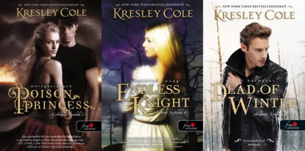 Az Arkánum Krónikák sorozat 1-3. (Poison Princess - Méreghercegnő, Endless Knight - Végtelen lovag, Dead of Winter - A tél halottai) Azonnal elérhető