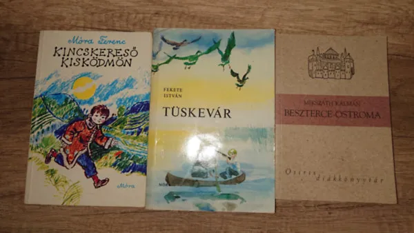 3 általános iskolai kötelező olvasmány: Beszterce ostroma, Kincskereső kisködmön, Tüskevár Szezonális akció