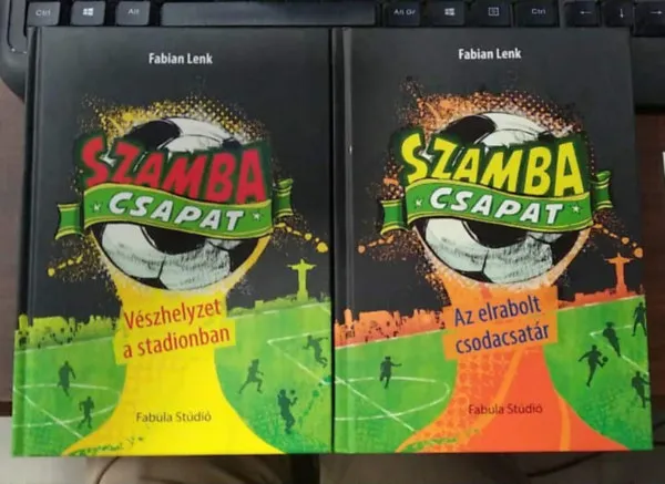 Akció 2 db Szamba csapat mű: Vészhelyzet a stadionban+ Az elrabolt csodacsatár