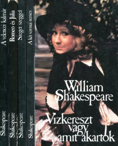 5 db Shakespeare kötet (Európa) Olcsóbb