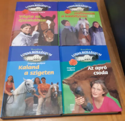 Lovas Kollégium: Az apró csoda + Kaland a szigeten + Vágta az éjszakában + Hallowen a kastélyban Bestseller