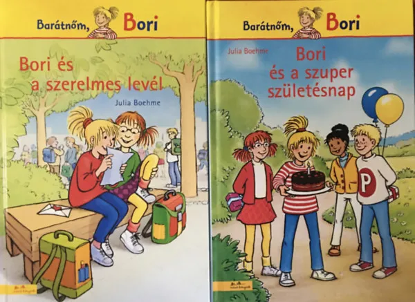 Bori és a szuper születésnap + Bori és a szerelmes levél Kedvezményes ár