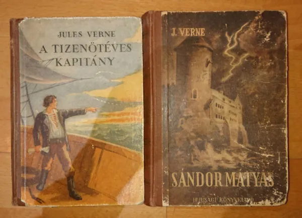 Szuper ajánlat 2 könyv Vernétől: A tizenöt éves kapitány, Sándor Mátyás