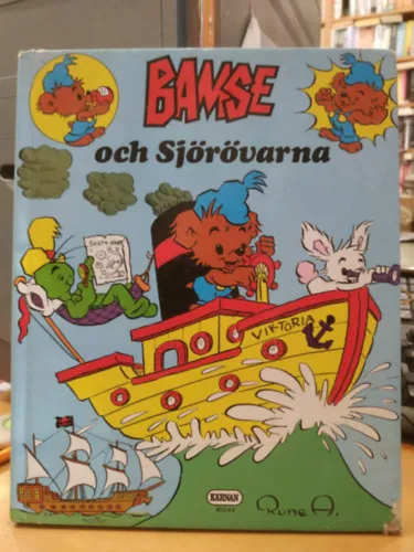 Vásárlói kedvenc Bamse och Sjörövarna (Förlaget Karnan)