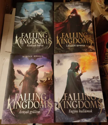 Olcsó Falling Kingdoms sorozat 1-4. (Királyok harca, Lázadók tavasza, Árnyak gyűlése, Fagyos hullámok)