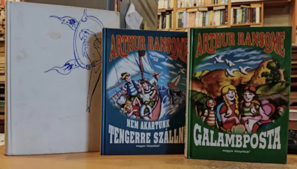 Kedvezmény 3 db Arthur Ransome: Fecske-völgy + Galambposta + Nem akartunk tengerre szállni