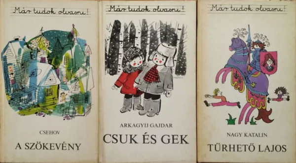 A szökevény + Csuk és Gek + Tűrhető Lajos (Már tudok olvasni!) (3 kötet) Biztonságos fizetés