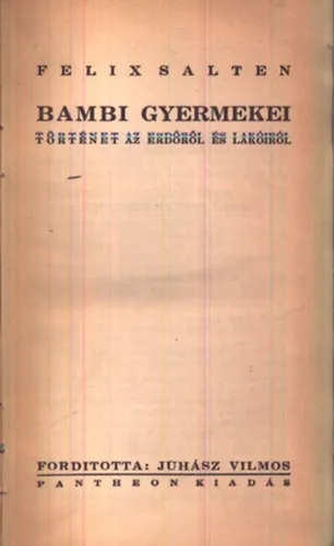Bestseller Bambi gyermekei
