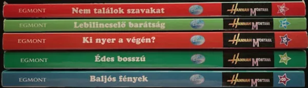 Biztonságos vásárlás Hannah Montana könyvcsomag (5 kötet )