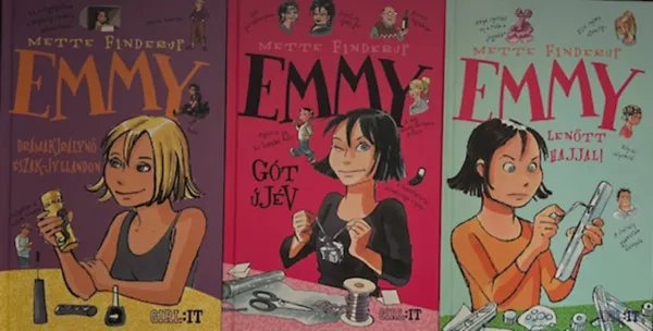 EMMY könyvcsomag (3 kötet ) Legnépszerűbb