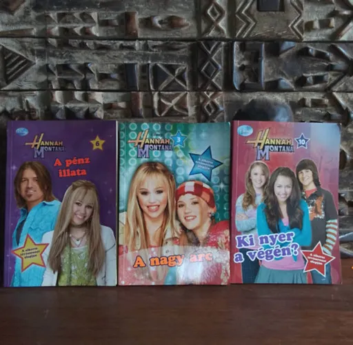 Ajánlat Hannah Montana: A pénz illata, A nagy arc, Ki nyer a végén? (3mű)