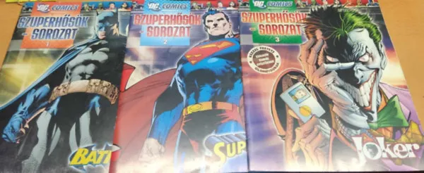 Árcsökkenés DC Comics Szuperhősök - sorozat 1-3. (3 füzet)