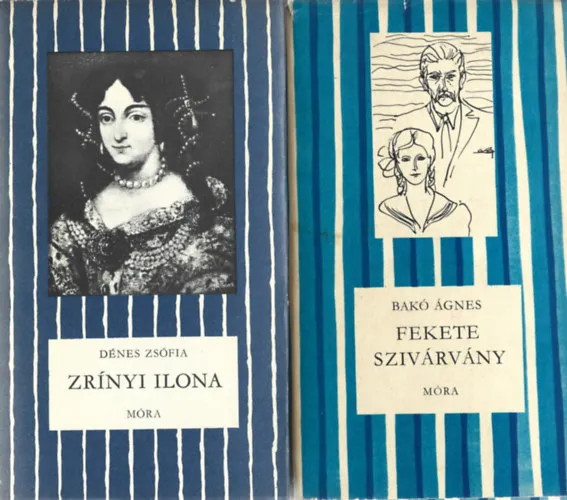 Azonnal elérhető 2 db könyv, Dénes Zsófia: Zrínyi Ilona, Bakó Ágnes: Fekete szivárvány