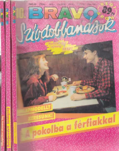 Prémium 3 db BRAVO Szív dobbanások
