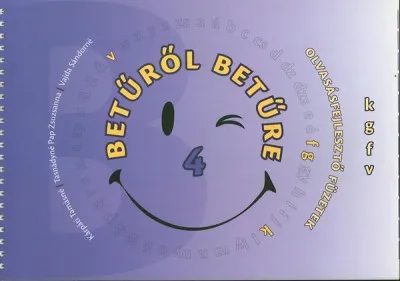Gyors kiszállítás Betűről betűre - Olvasásfejlesztő füzetek 4. k, g, f, v