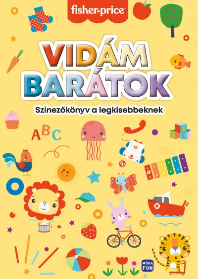 Ajánlat Vidám barátok - Színezőkönyv a legkisebbeknek