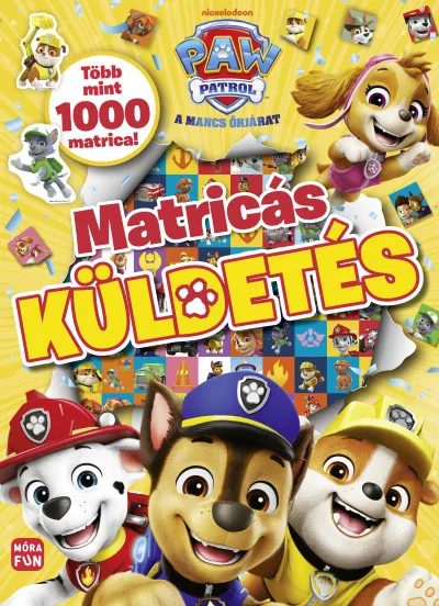Legnépszerűbb Mancs Őrjárat - Matricás küldetés