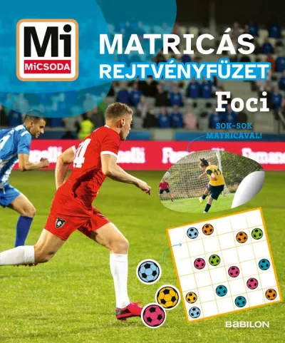 Kiárusítás Foci - Mi MICSODA Matricás rejtvényfüzet