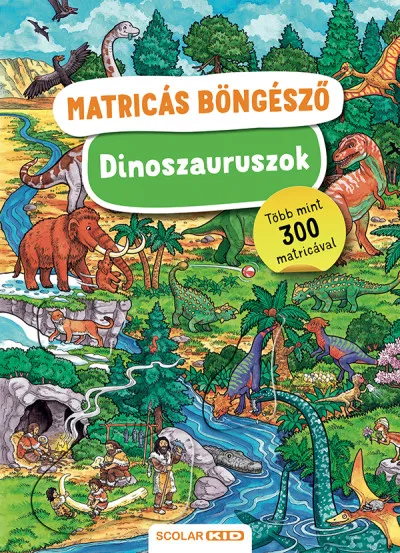 Kedvezmény Matricás böngésző - Dinoszauruszok
