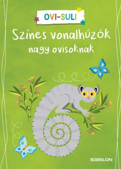 Csak ma Színes vonalhúzók nagy ovisoknak