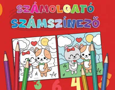 Számolgató számszínező Olcsó