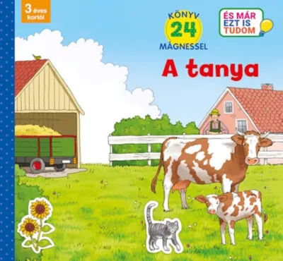 A tanya - Könyv 24 mágnessel - 3 éves kortól Azonnali szállítás