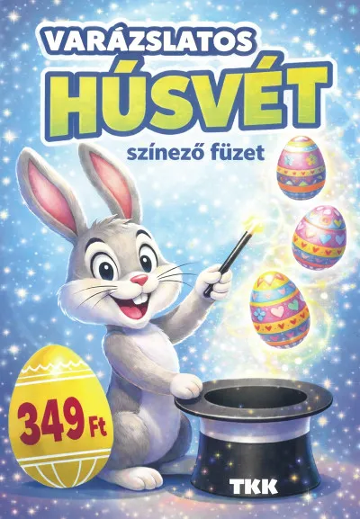 Varázslatos húsvét színező füzet Nézd meg most