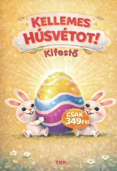 Kellemes Húsvétot! kifestő Expressz kézbesítés