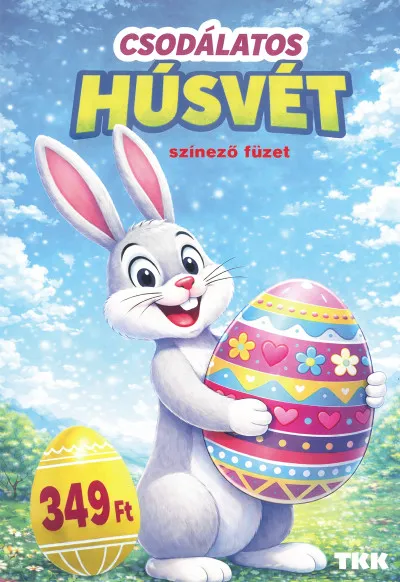 Prémium Csodálatos Húsvét Színező füzet