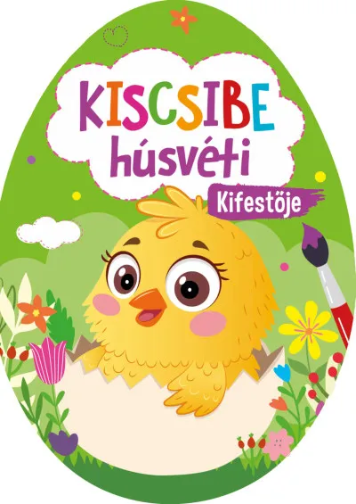 Nézd meg most Kiscsibe húsvéti kifestője