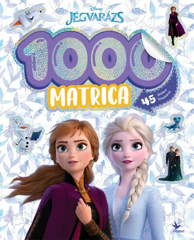 Végkiárusítás 1000 matrica - Jégvarázs - 45 játékos feladvány