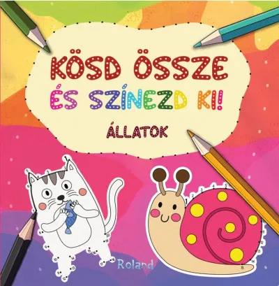 Kösd össze és színezd ki! Állatok Expressz szállítás