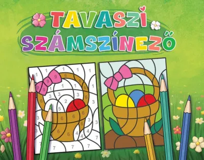 Azonnal elérhető Tavaszi számszínező