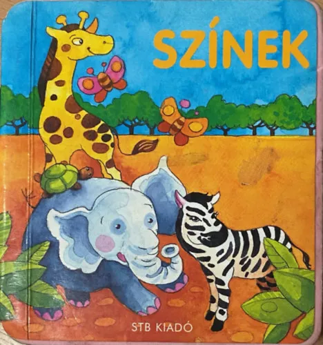 Exkluzív ajánlat Színek - Szivacskönyv