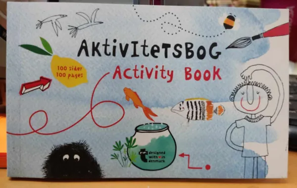 Biztonságos vásárlás Activitetsbog - Activity Book - Foglalkoztató könyv 100 oldalon