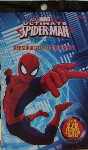 Expressz szállítás Marvel Ultimate Spider-Man - Personalized sticker sheet