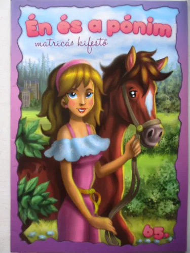 Árengedmény Én és a pónim - matricás kifestő
