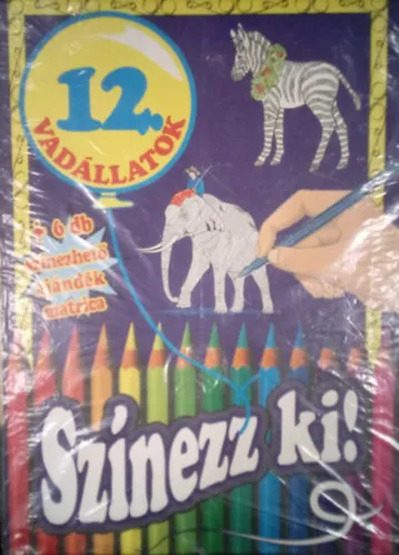 Csak ma Színezz ki! 12. Vadállatok