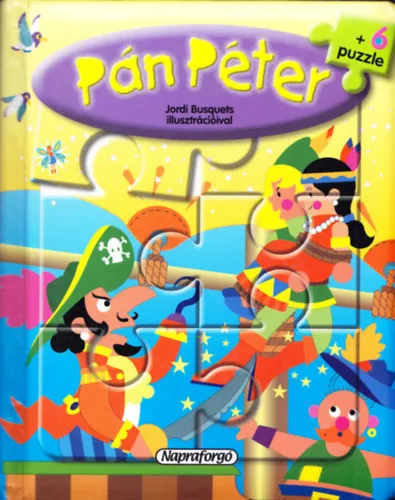Azonnali szállítás Péter Pán - Mese + 6 puzzle