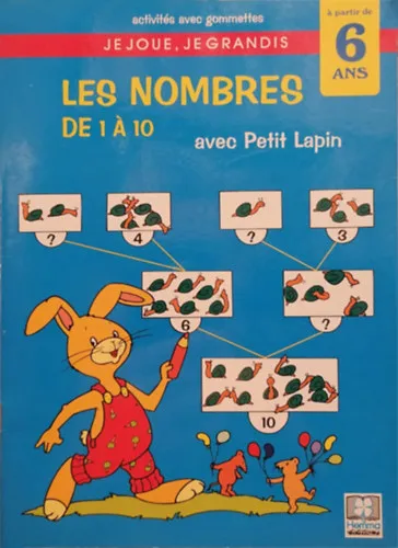 Csak ma Les nombres de 1 á 10 avec Petit Lapin