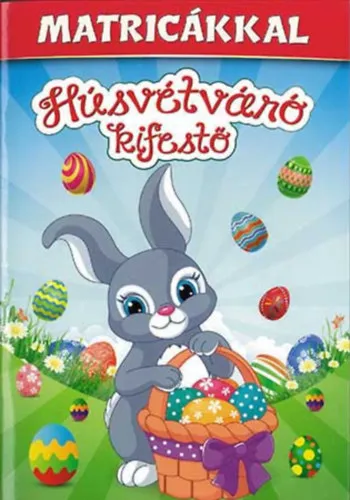 Nézd meg most Húsvétváró kifestő matricákkal