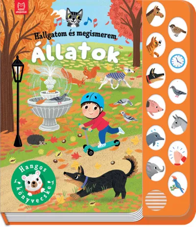 Nézd meg most Hallgatom és megismerem - Állatok - Hangos könyvecske
