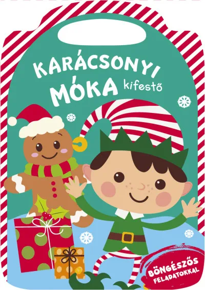 Szezonális akció Karácsonyi móka kifestő