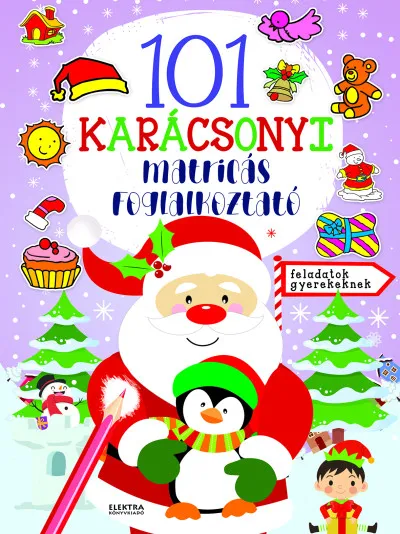Újdonság 101 karácsonyi matricás foglalkoztató