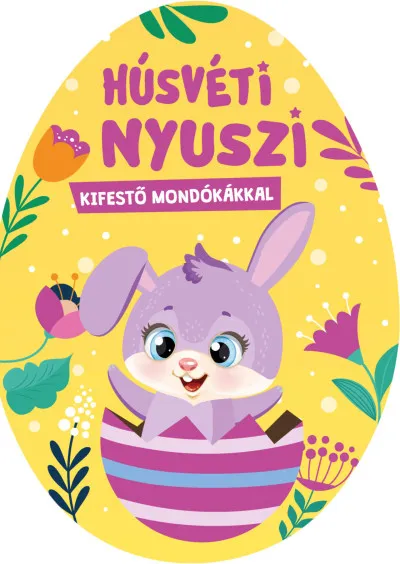 Ajánlat Húsvéti nyuszi - kifestő mondókákkal