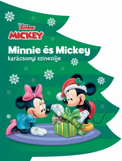Disney - Minnie és Mickey karácsonyi színezője Expressz kézbesítés