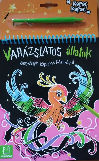 Utolsó esély Karckönyv kaparós pálcikával - Varázslatos állatok