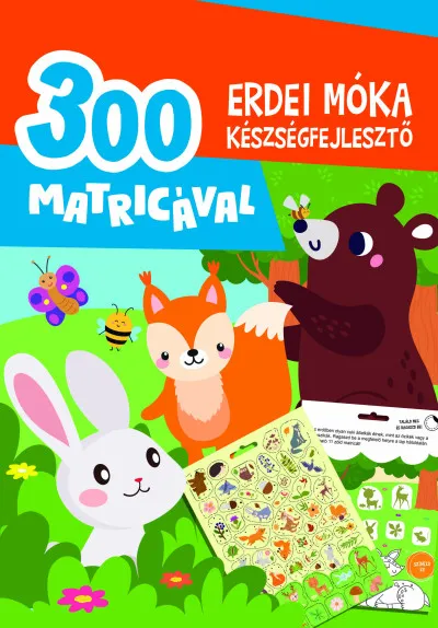 Akció Erdei móka készségfejlesztő - 300 matricával