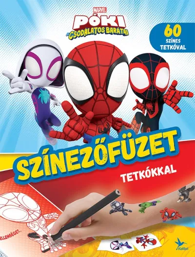 Kihagyhatatlan ajánlat Színezőfüzet tetkókkal - Póki és csodálatos barátai